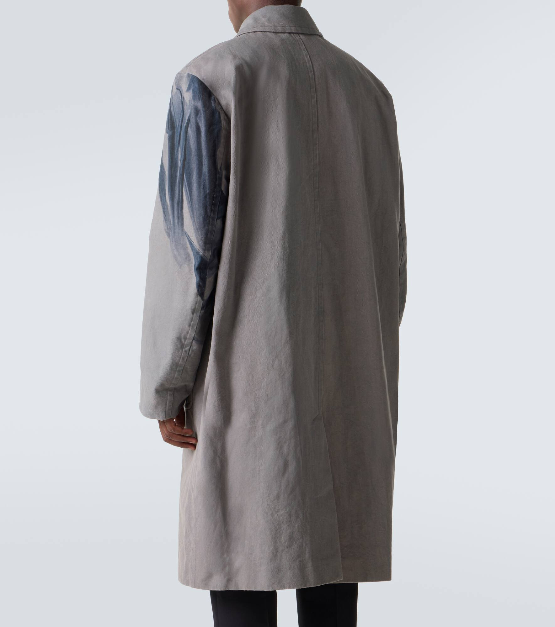 Randale floral cotton trench coat - 4