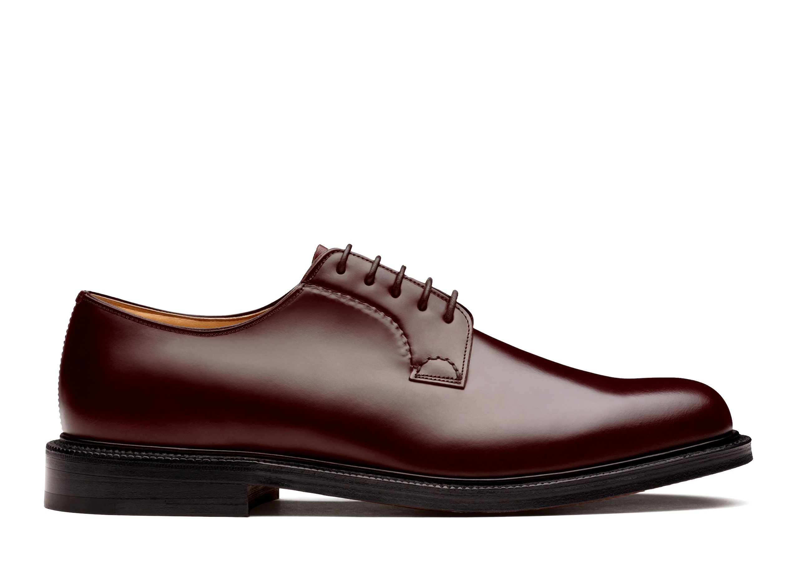 Church s Shannon Polished Binder Derby Burgundy REVERSIBLE