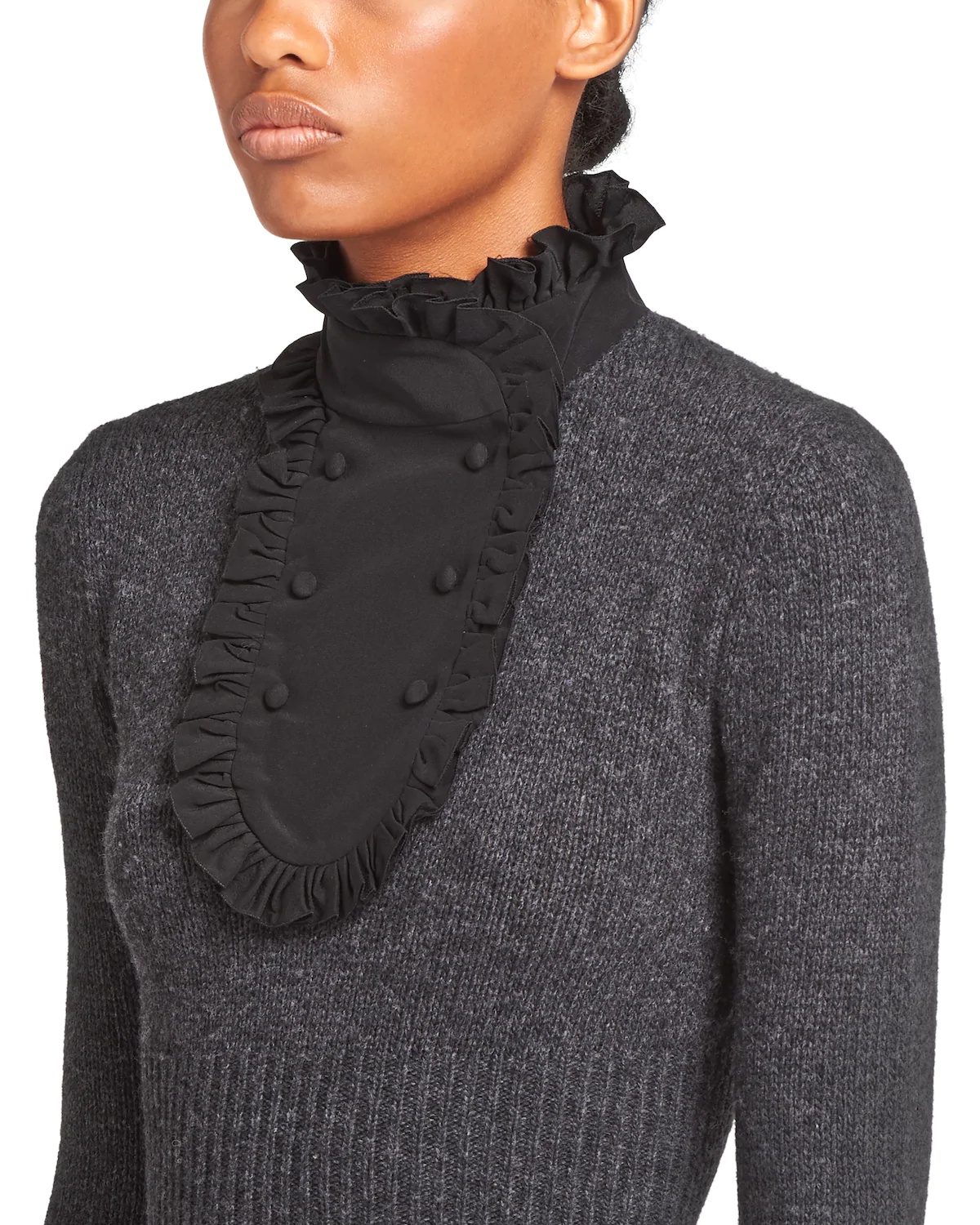 Cashmere and wool turtleneck sweater - 5