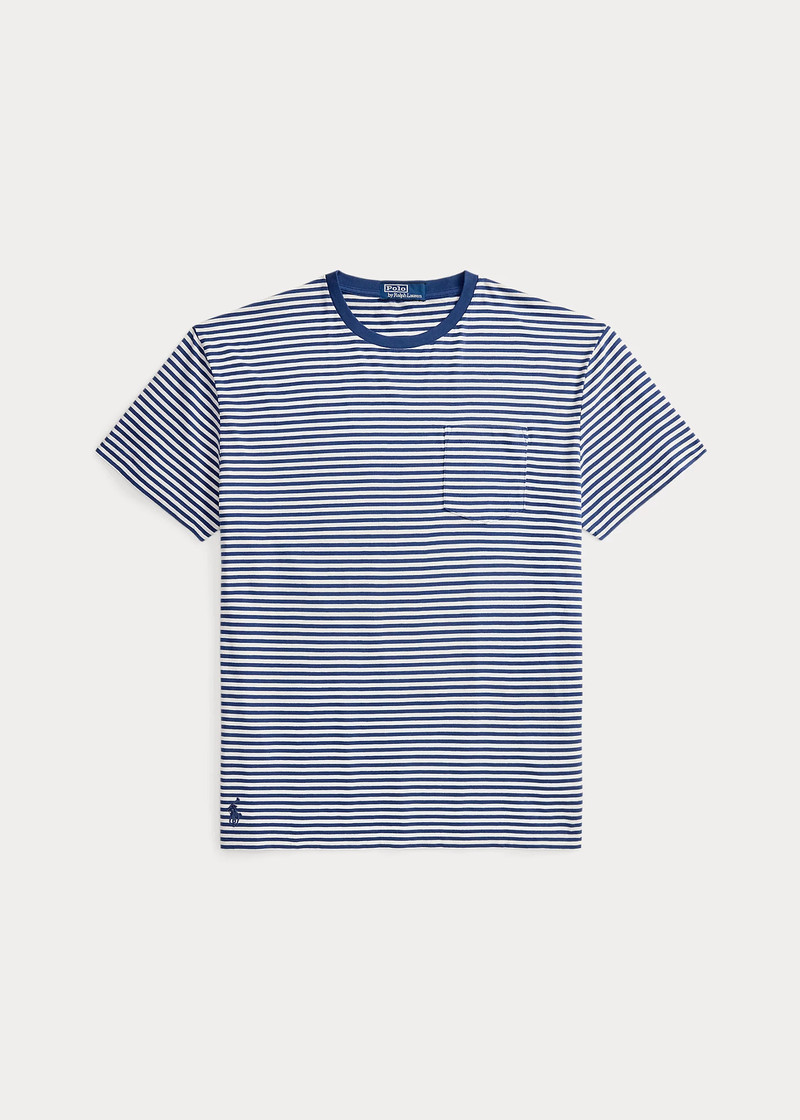 Classic Fit Striped Jersey T-Shirt 1