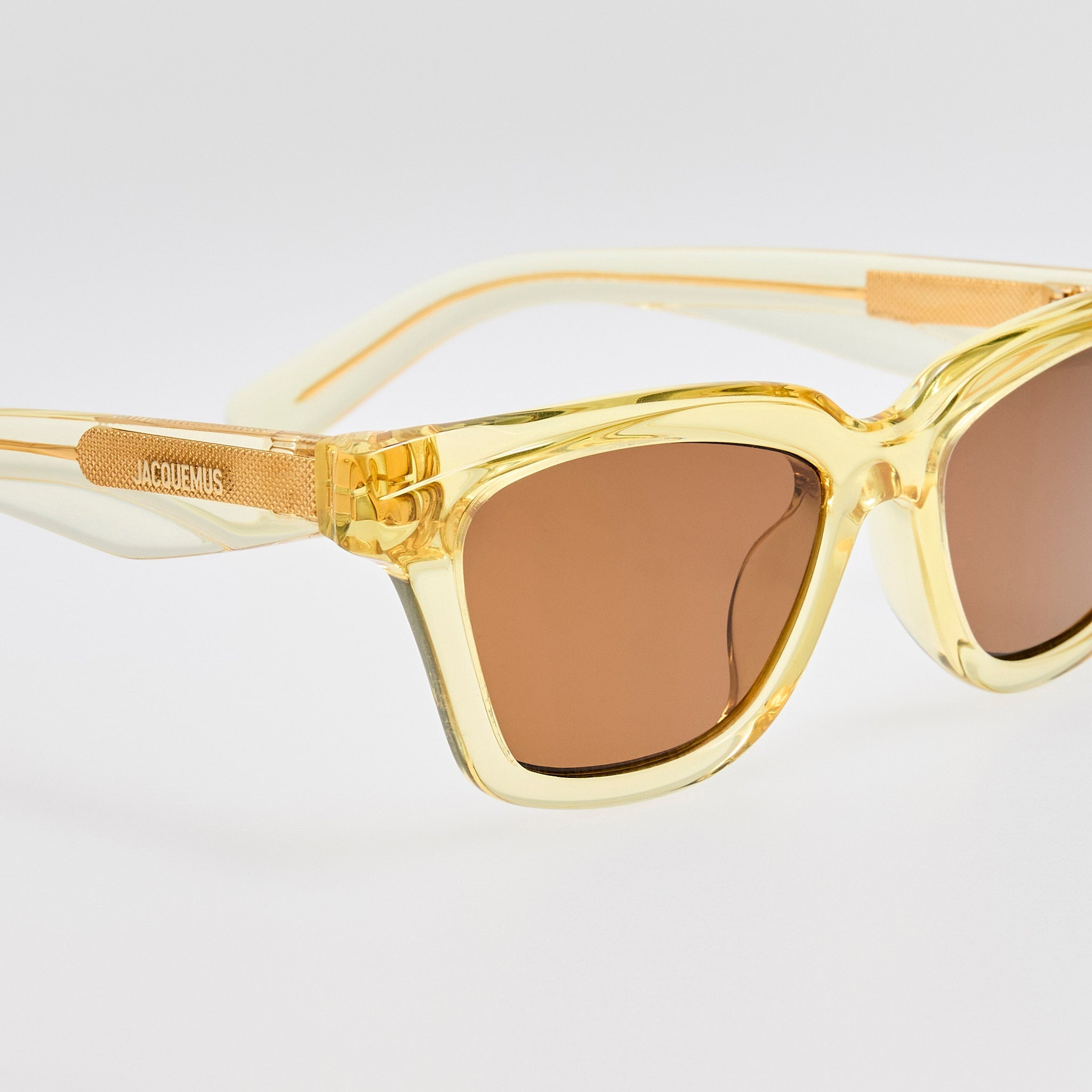 Carre Sunglasses in Crystal Yellow - 5