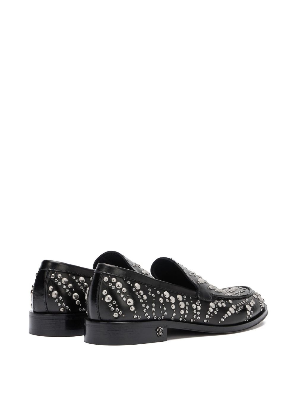 embellished slip-on loafers - 3