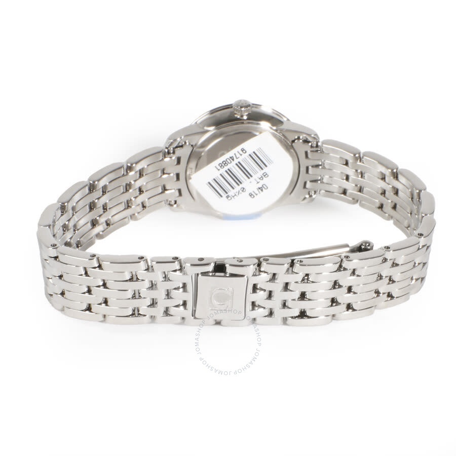 Pre-owned Omega De Ville Prestige Diamond Silver Dial Ladies Watch 424.15.24.60.52.001 - 4