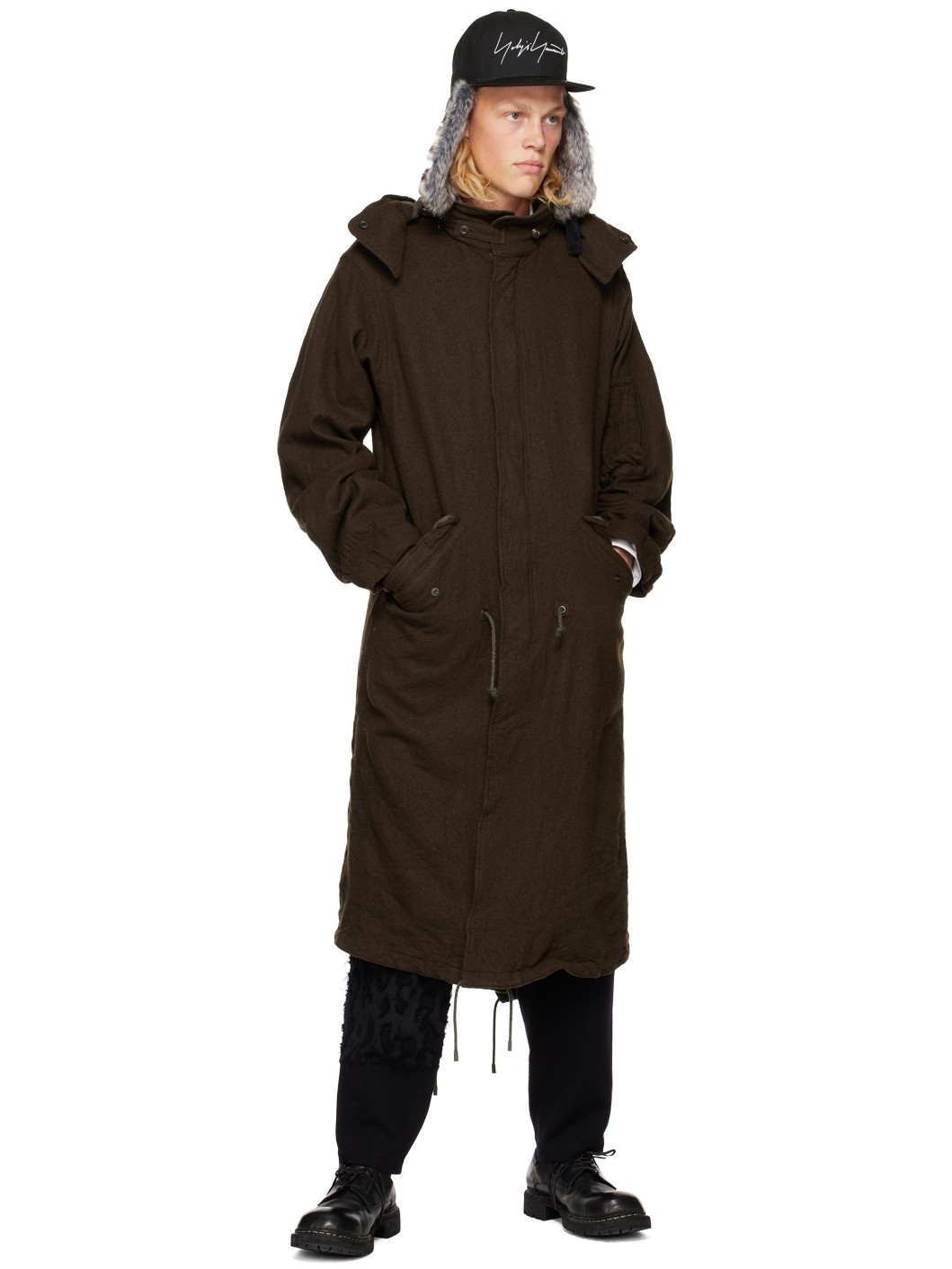 Brown Milling Coat - 4