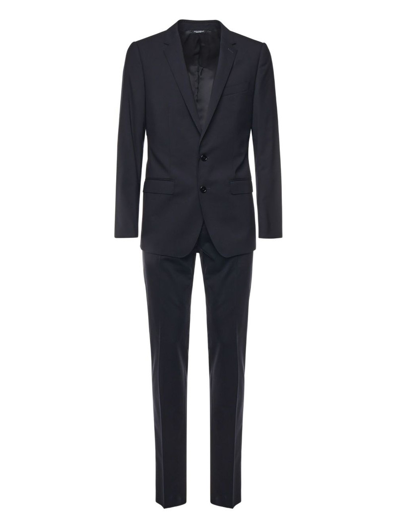 double-button single-breasted suit 1