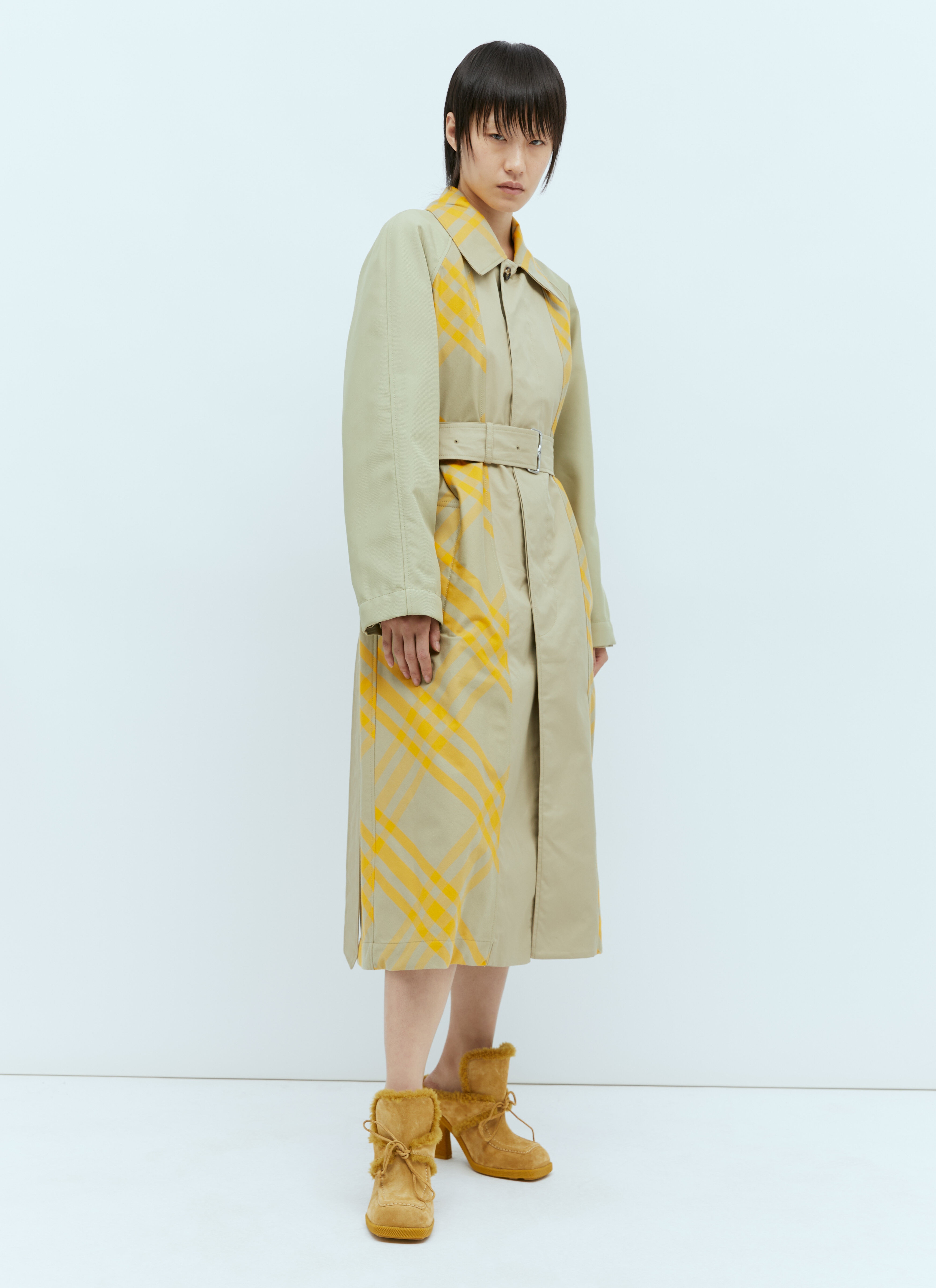 Burberry Suede And Shearling Heeled Mules | lncc | REVERSIBLE