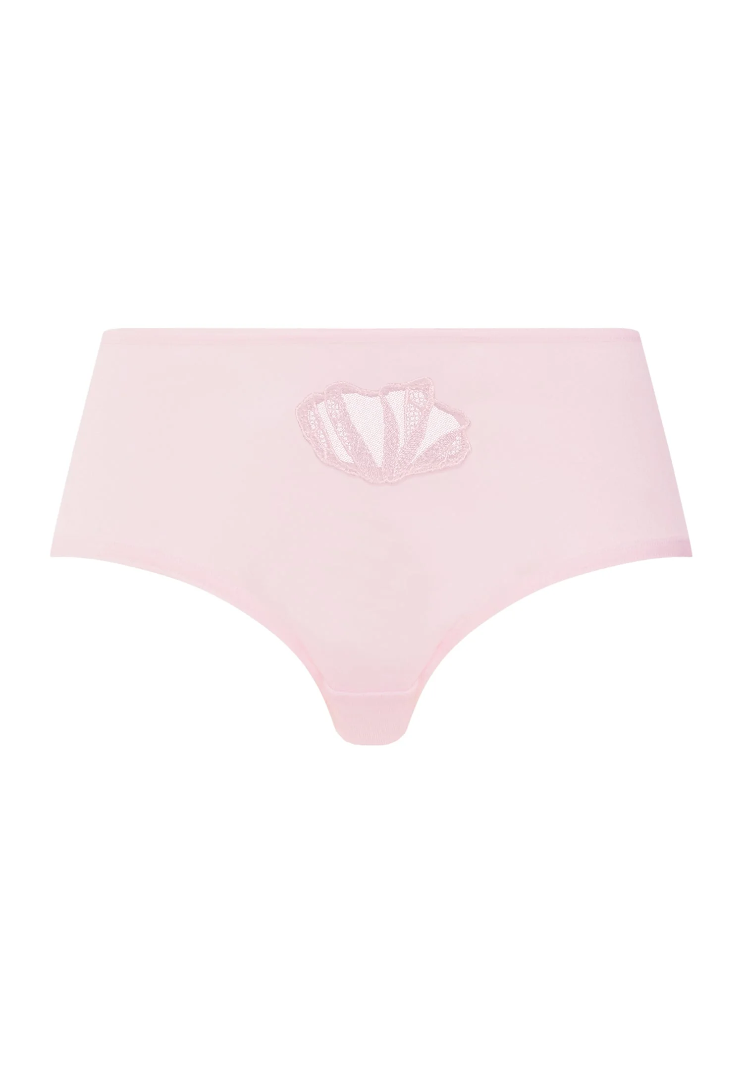 Rosaria Embroidered Cotton Full Brief - 1