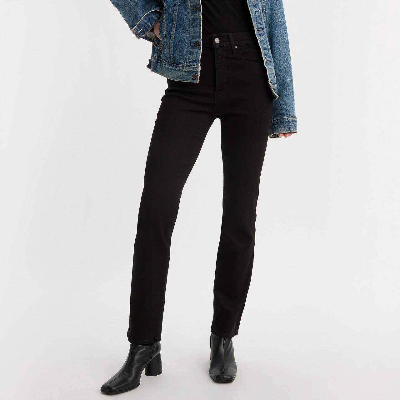 724 HIGH RISE SLIM STRAIGHT WOMEN'S JEANS - 4
