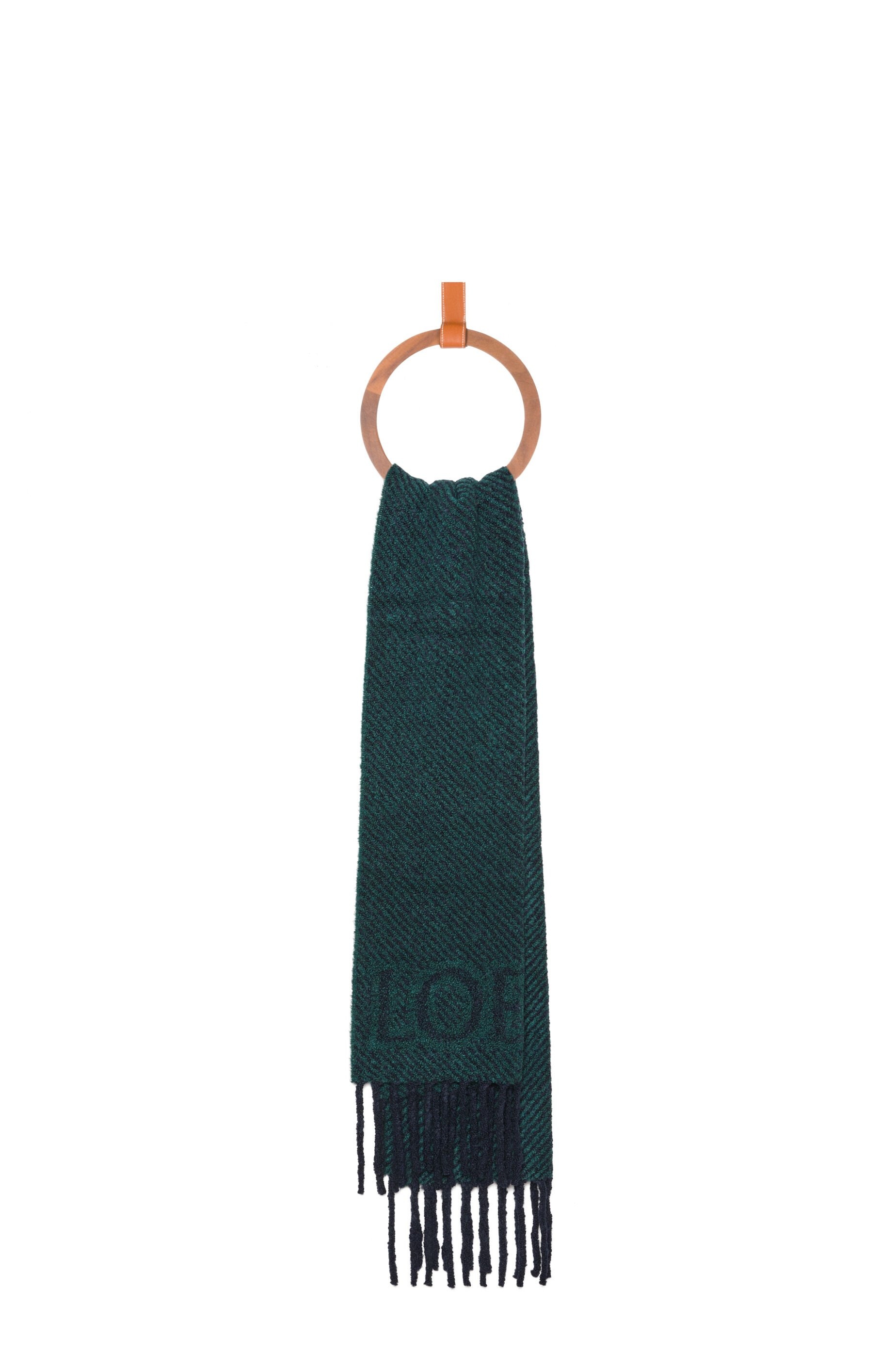 LOEWE scarf in alpaca and wool blend - 2