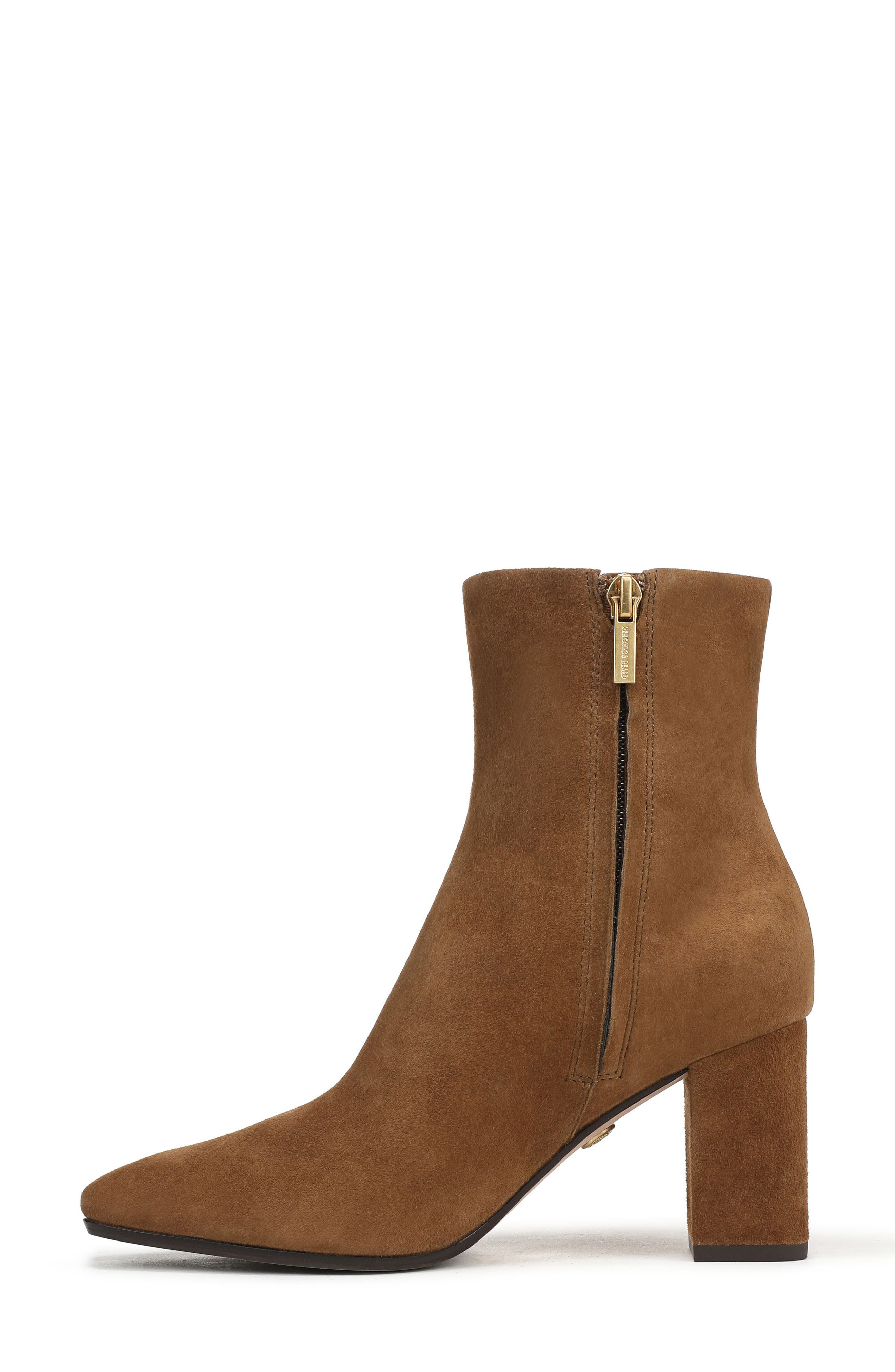 Veronica Beard Cera Bootie in Chestnut at Nordstrom - 9