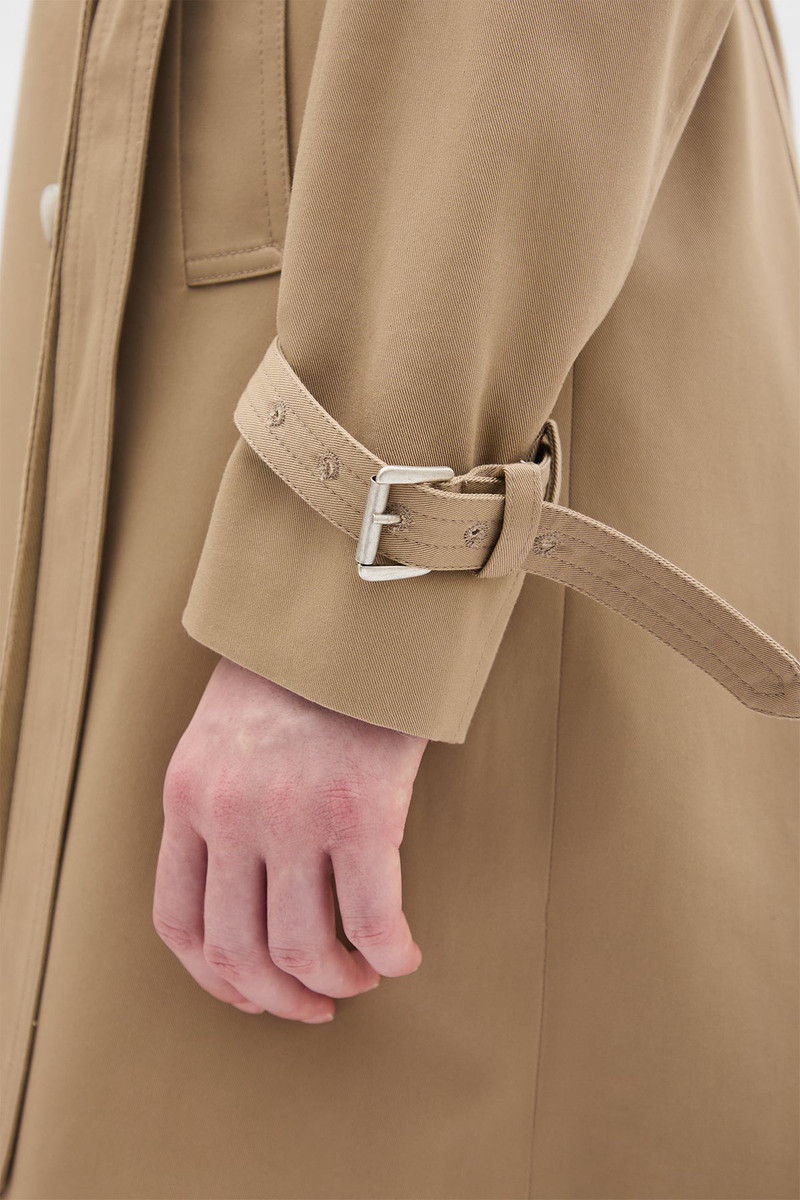 Eda Fitted Double Breasted Coat 6