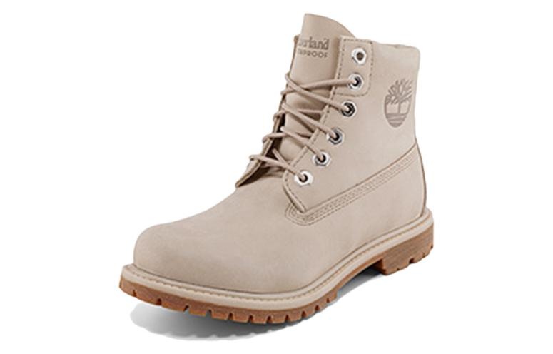 (WMNS) Timberland Nellie 6 Inch Waterproof Boots 'Light Taupe Nubuck' A44KU - 2