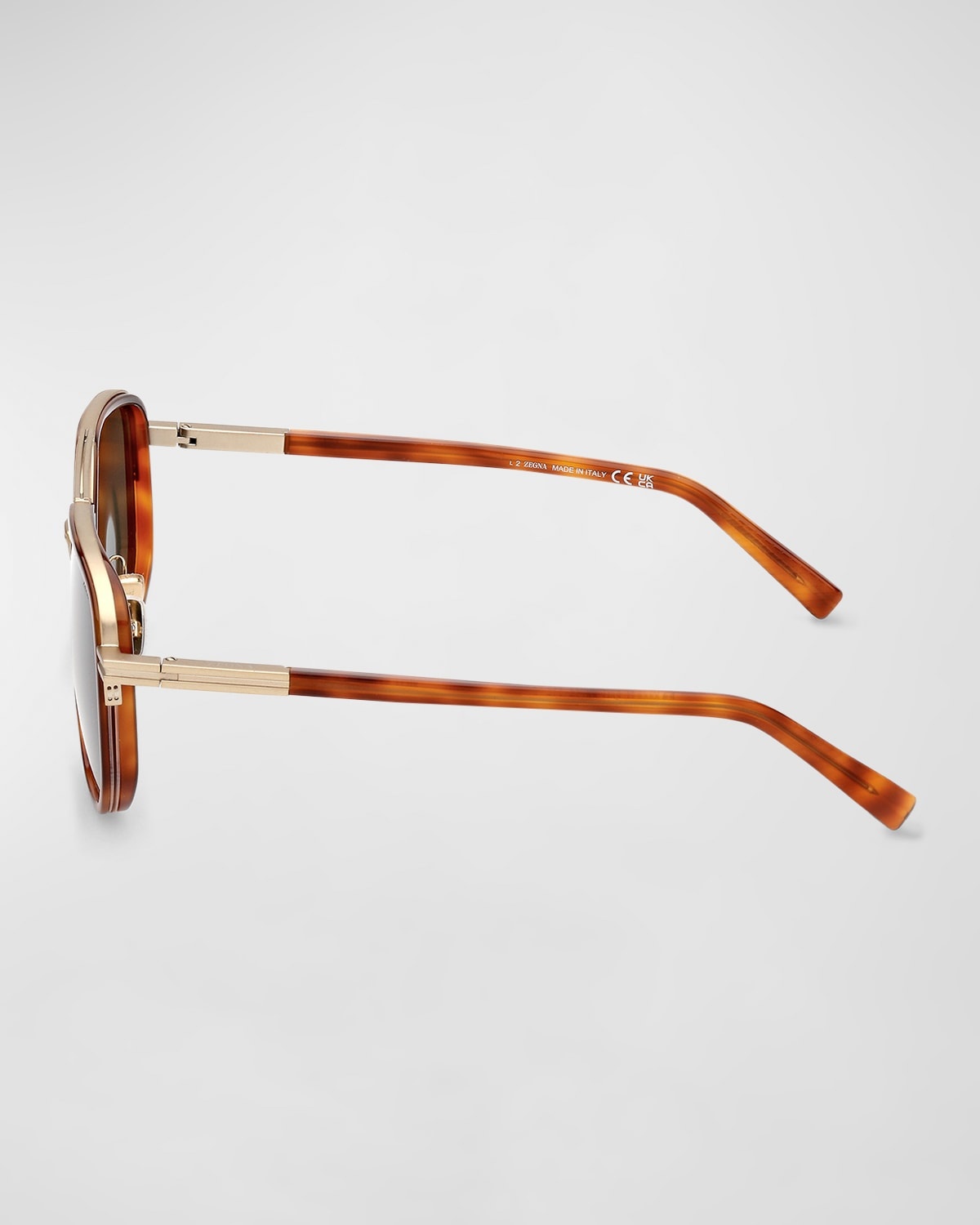 Men's Metal Square Sunglasses - 4