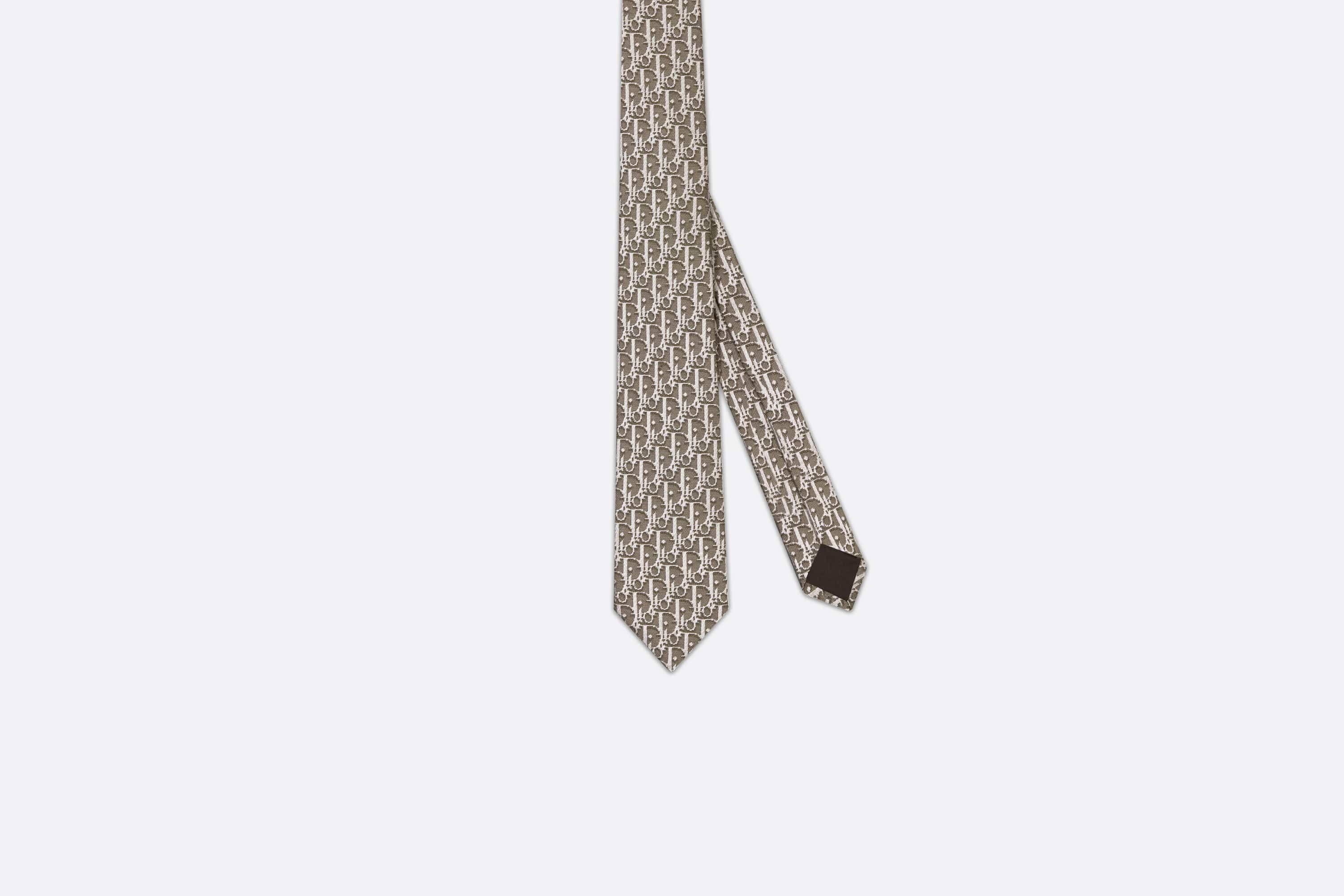 Dior Oblique Pixel Tie - 1