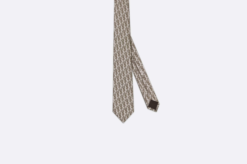 Dior Oblique Pixel Tie 1