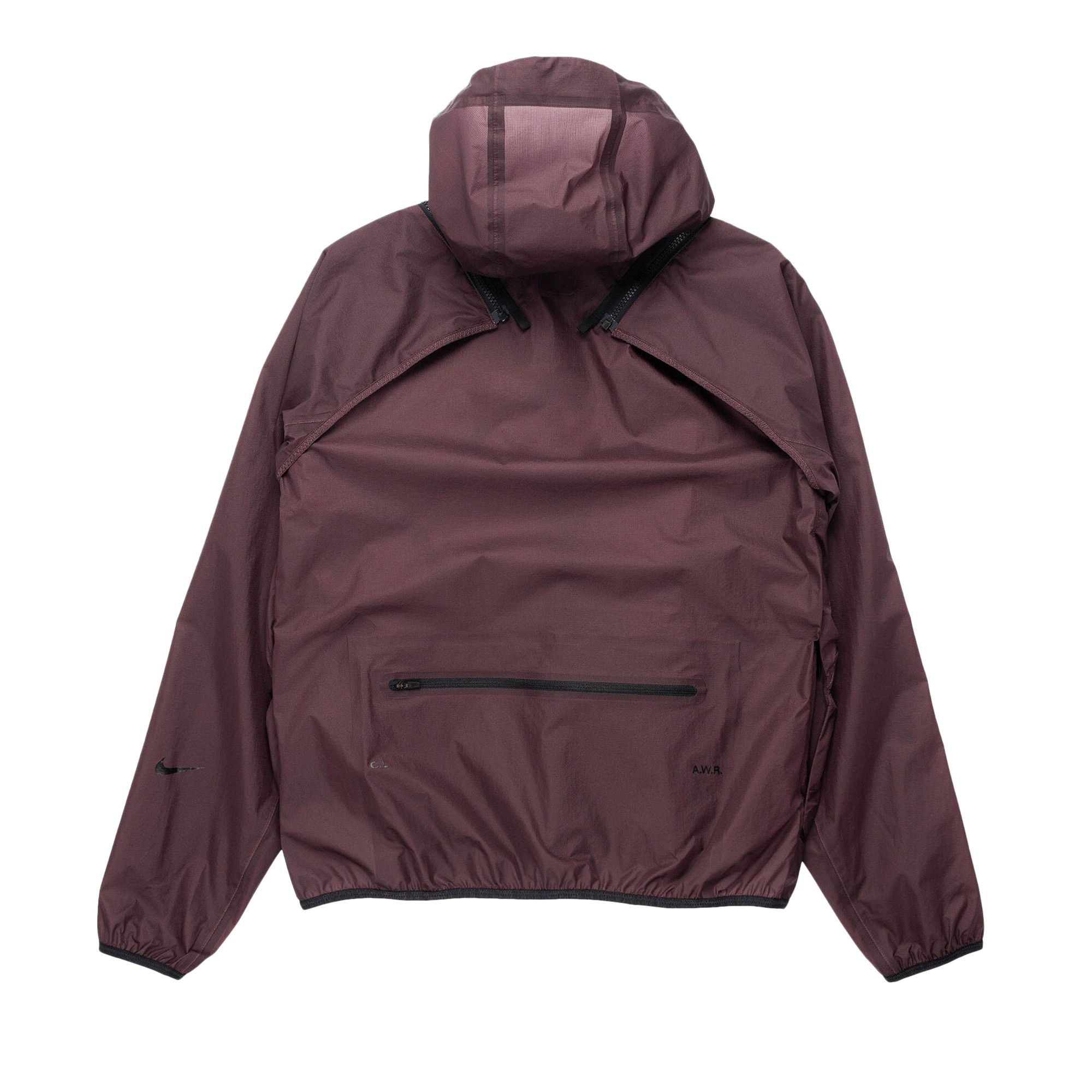 Nike x NOCTA NRG Track Jacket 'Dark Wine/Black' - 2