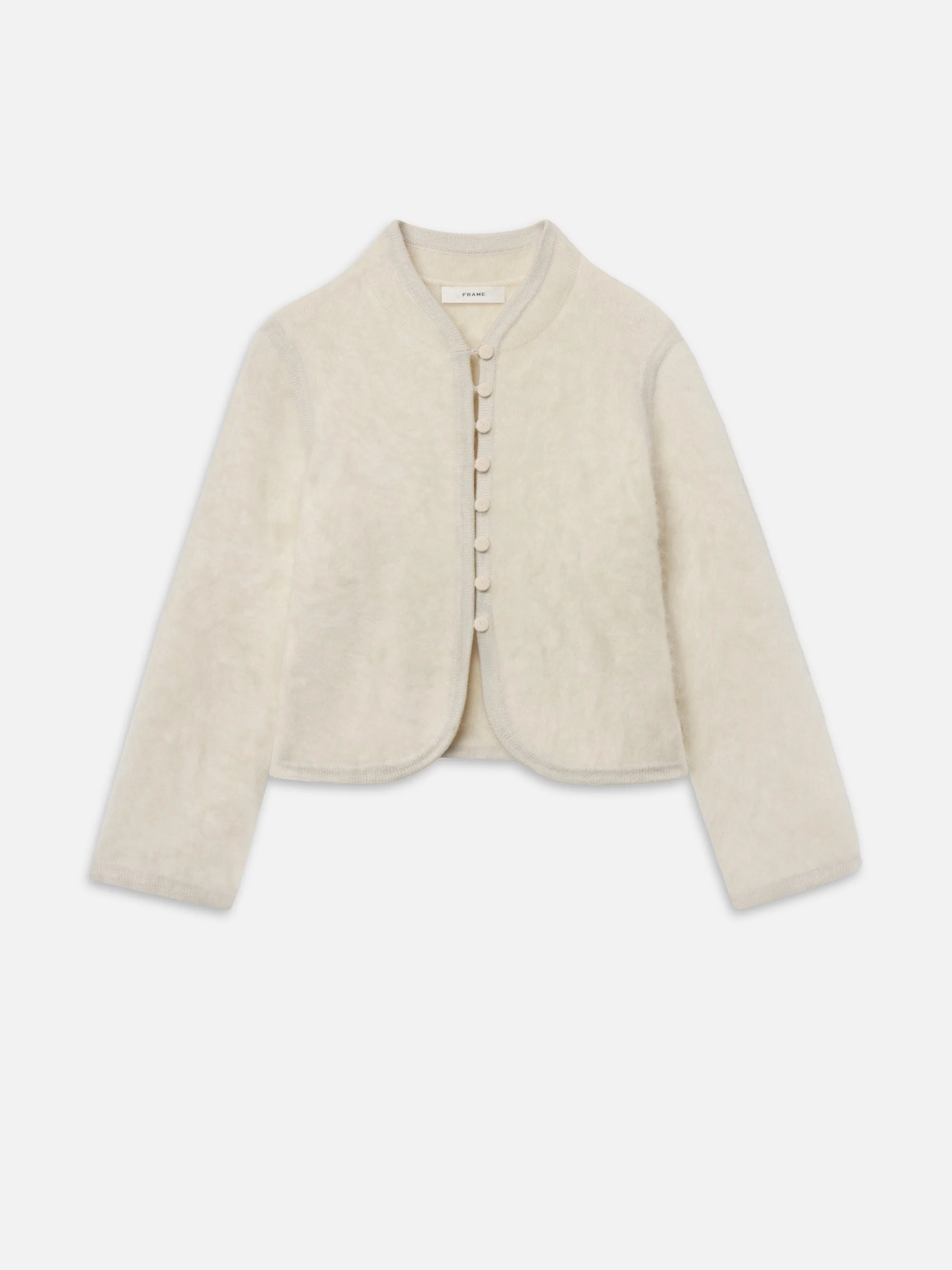 The Brushed Cashmere Salon Cardi - 1