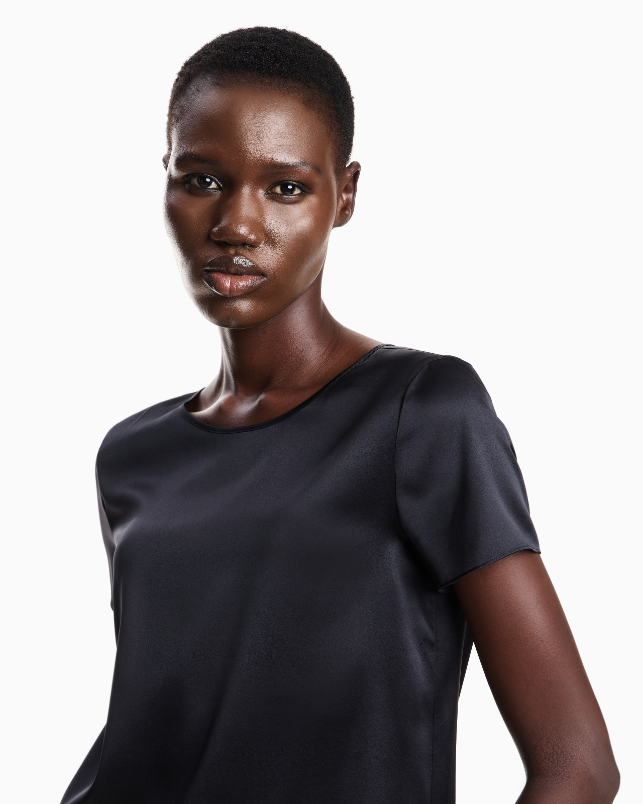 Silk satin blouse - 5