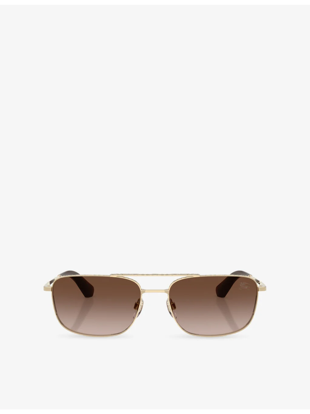 BE3170 Rectangular-Frame Metal Sunglasses - 1