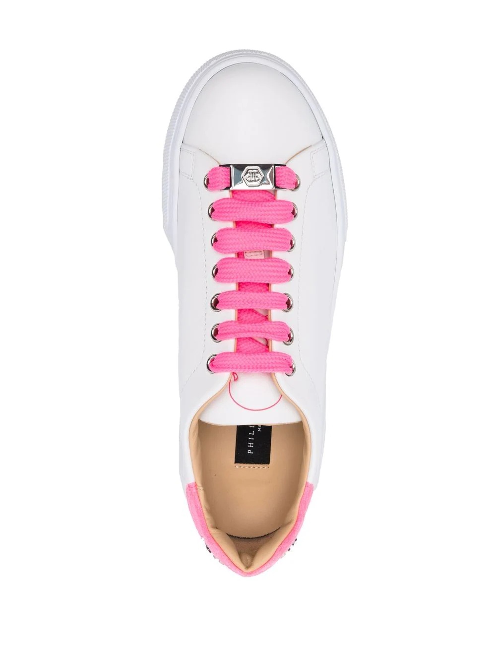 branded heel-counter sneakers - 4