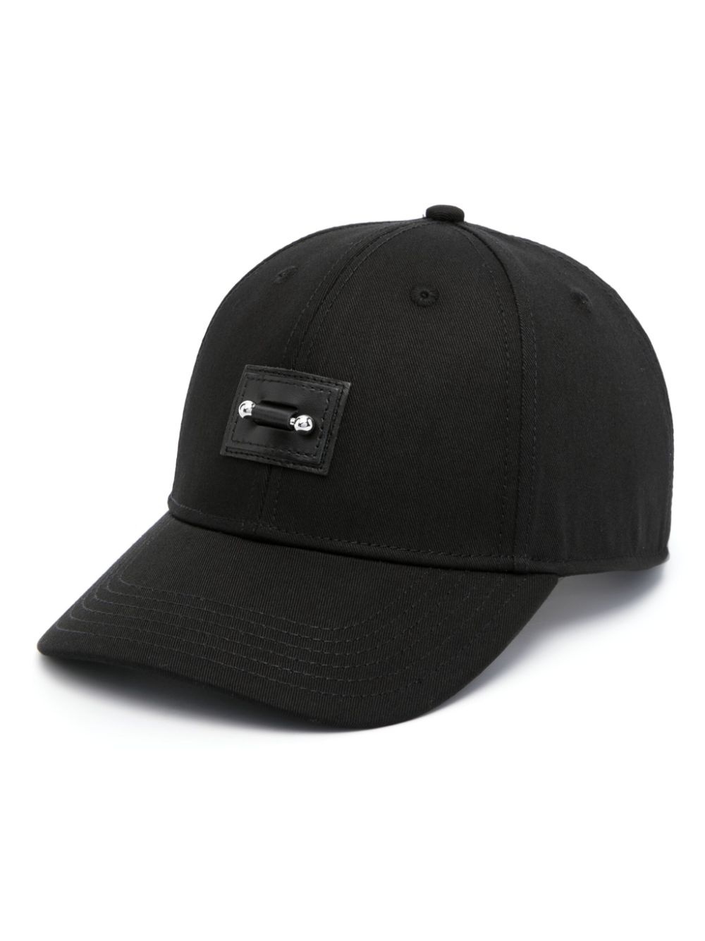 Pierced-patch baseball cap - 1