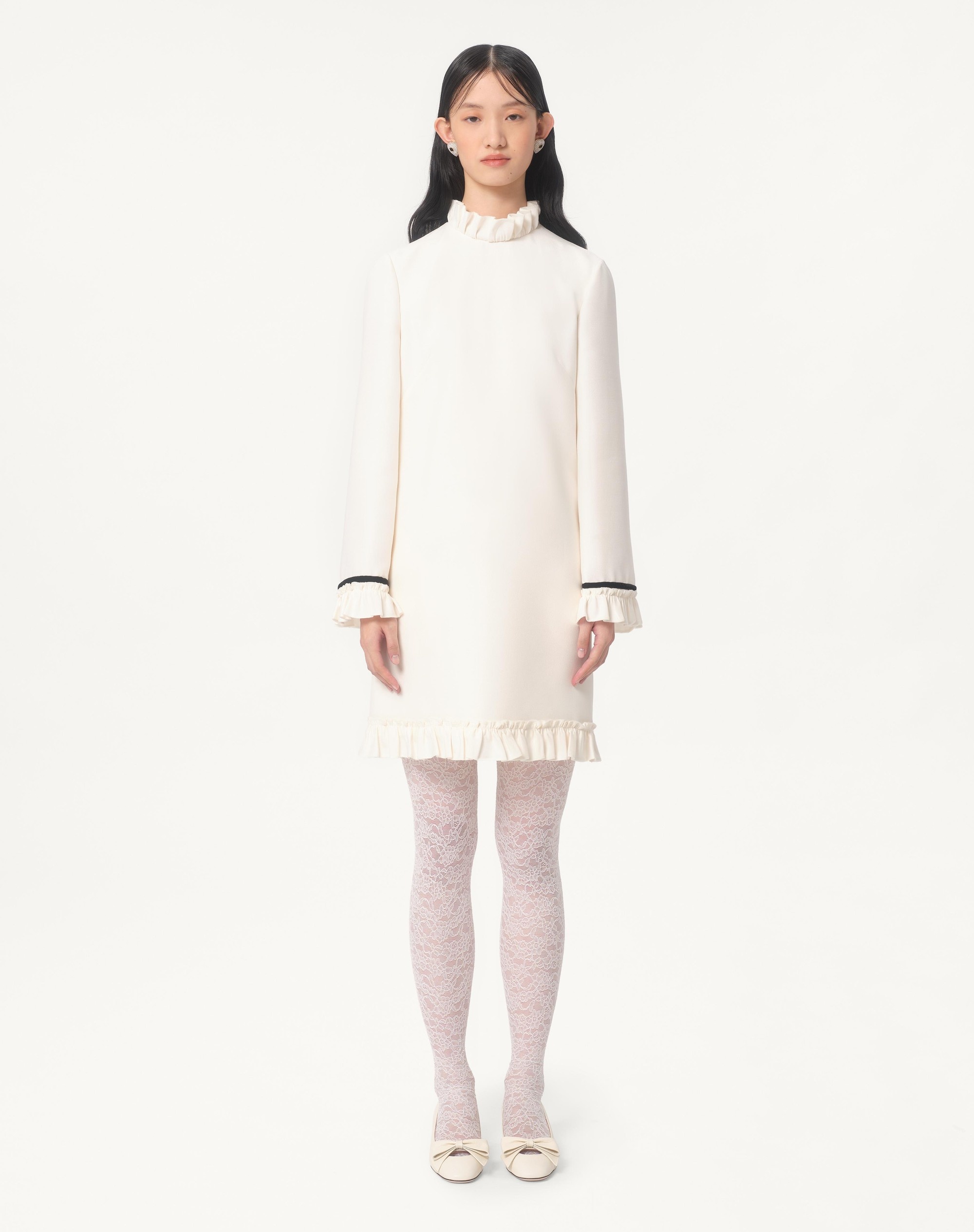 CREPE COUTURE SHORT DRESS - 7
