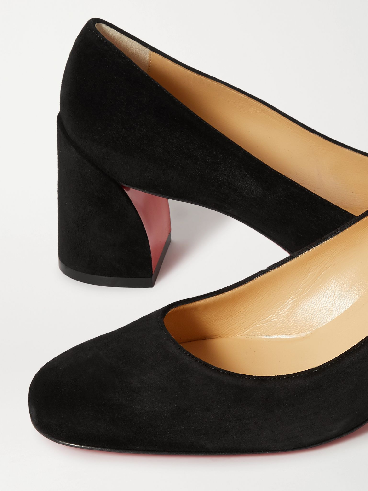 Miss Sab 55 suede pumps Black - 4