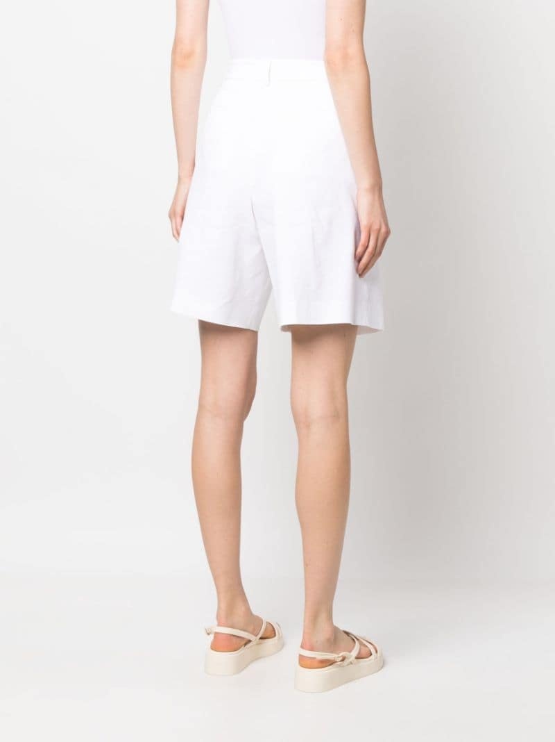 above-knee tailored shorts - 4