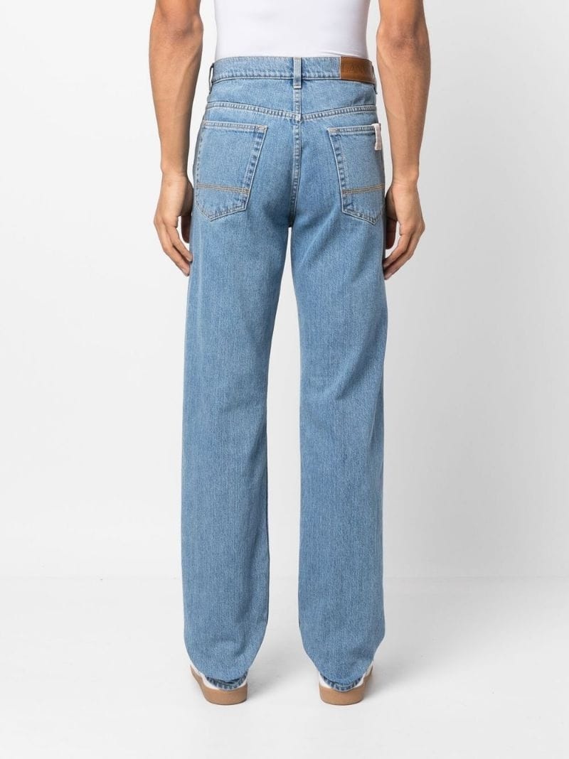 straight leg jeans - 5