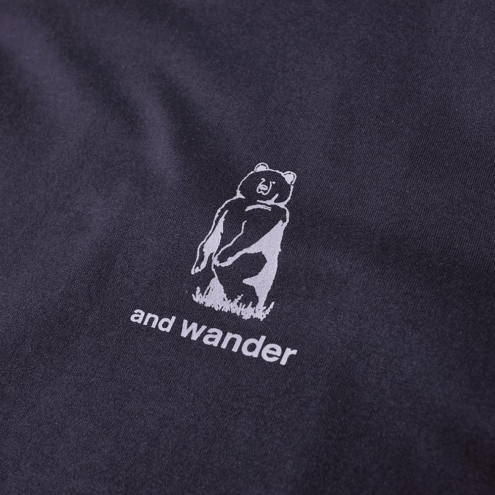 And Wander Long Sleeve Knife Ridge Tee - 3