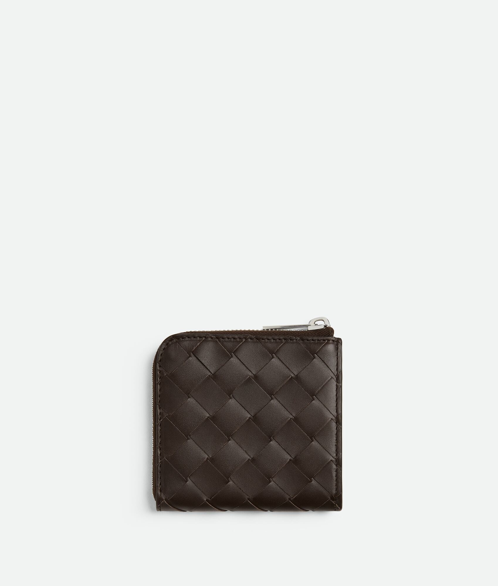 Intrecciato Square Zip Around Wallet - 3
