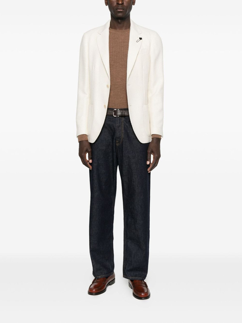 LARDINI single-breasted blazer outlook