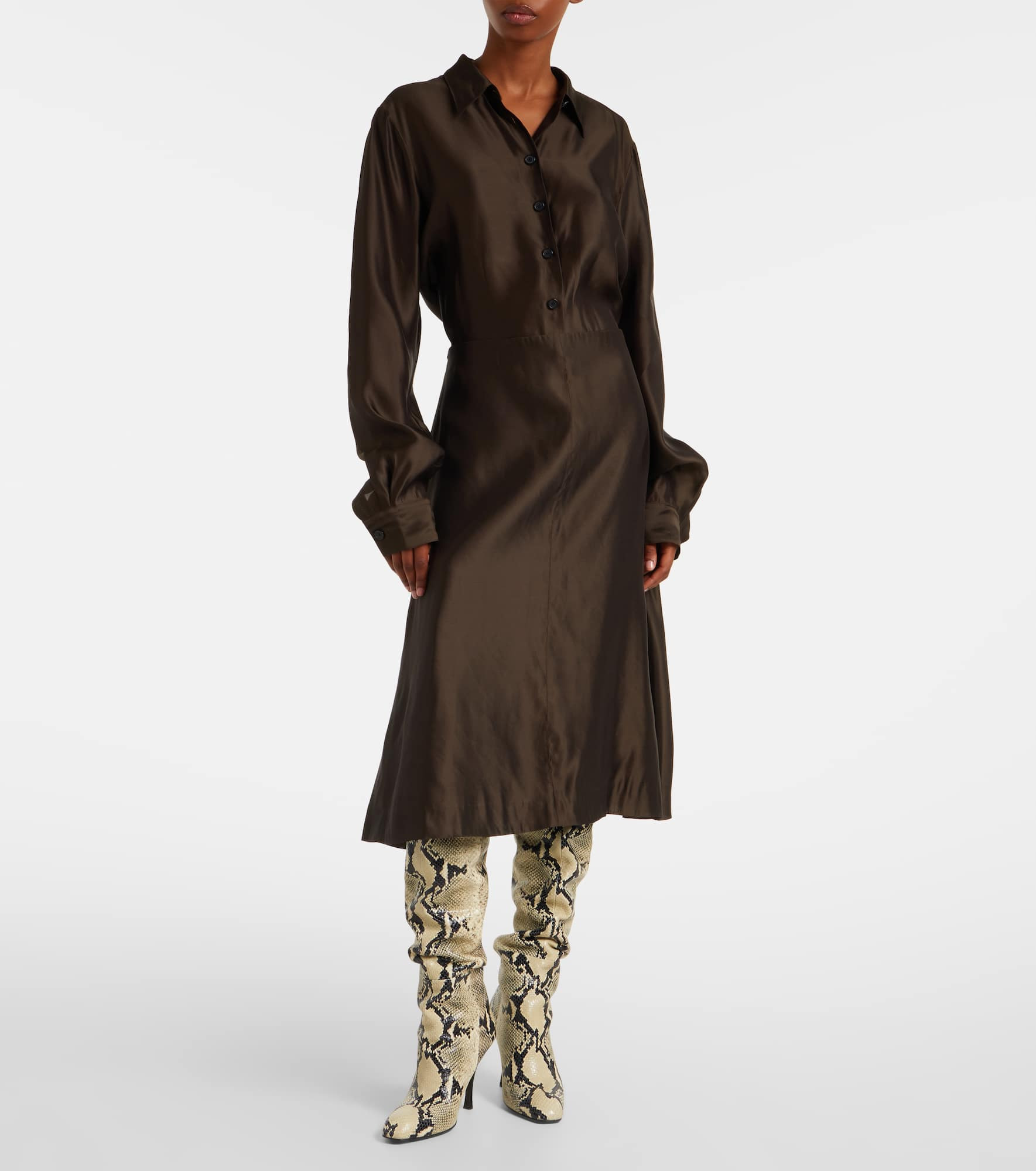 Colt 100 over-the-knee leather boots - 3
