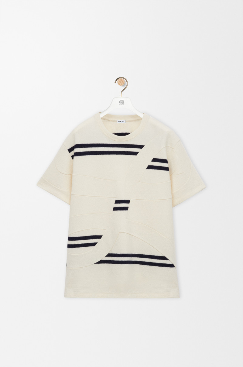 Oversized fit T-shirt in wool 1