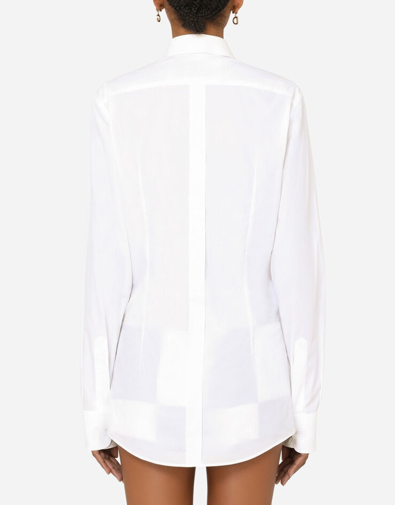 Poplin tuxedo shirt 3