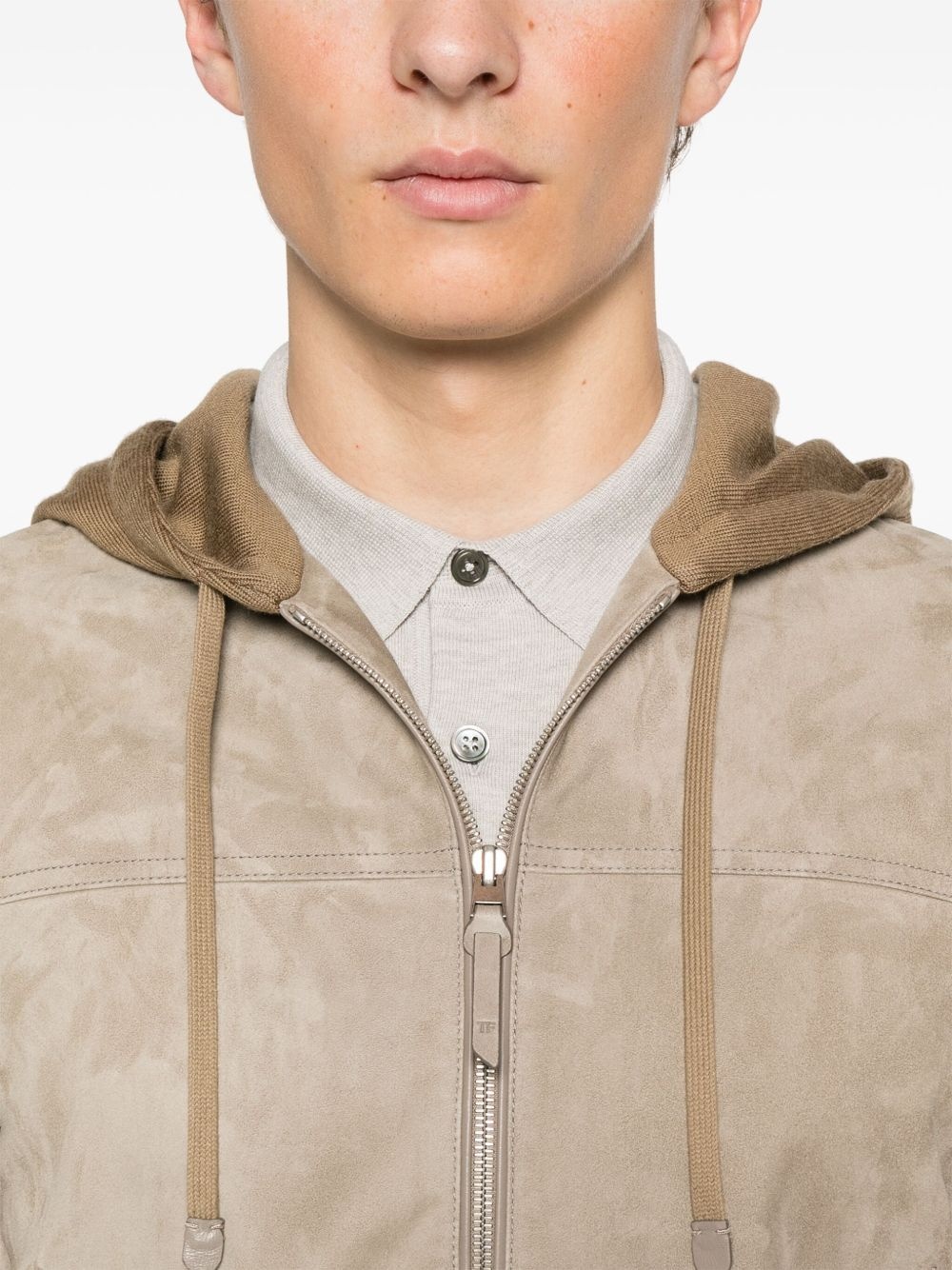 suede bomber jacket - 5
