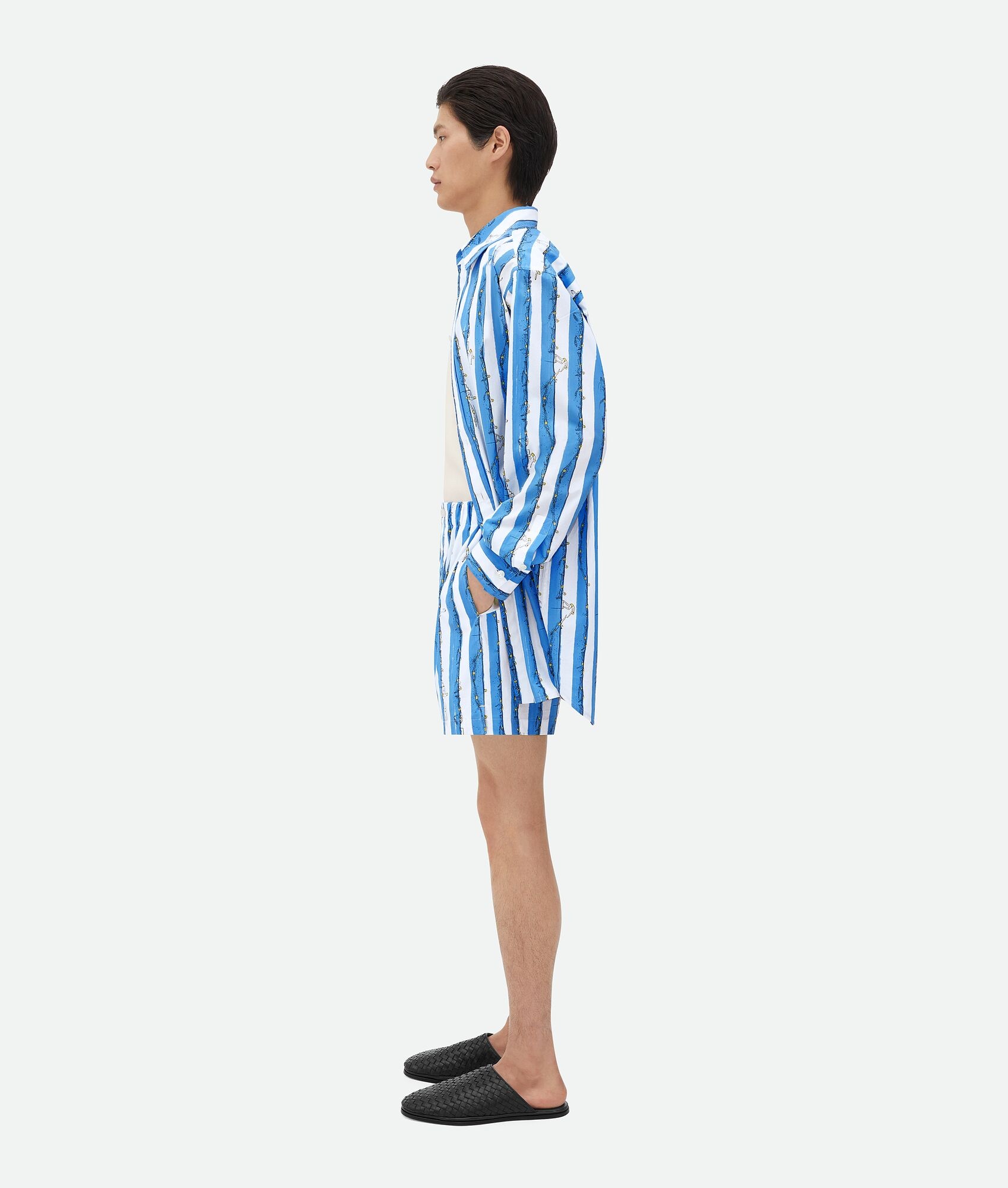 Printed Cotton Shorts - 2