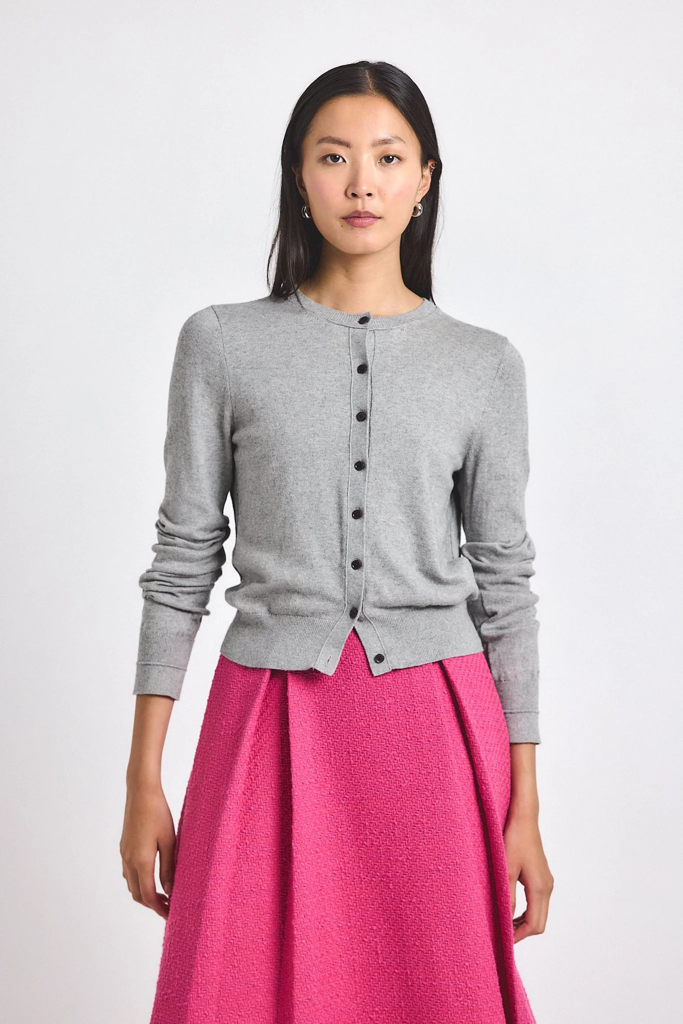 THIBEAUT LONG SLEEVE CARDIGAN - 1