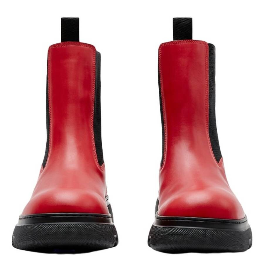 Burberry Leather Creeper Chelsea Boots in Pillar - 2