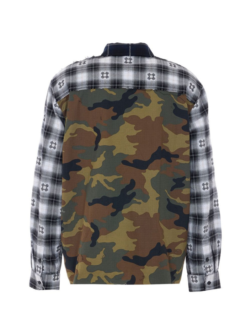 AMIRI patchwork shirt outlook