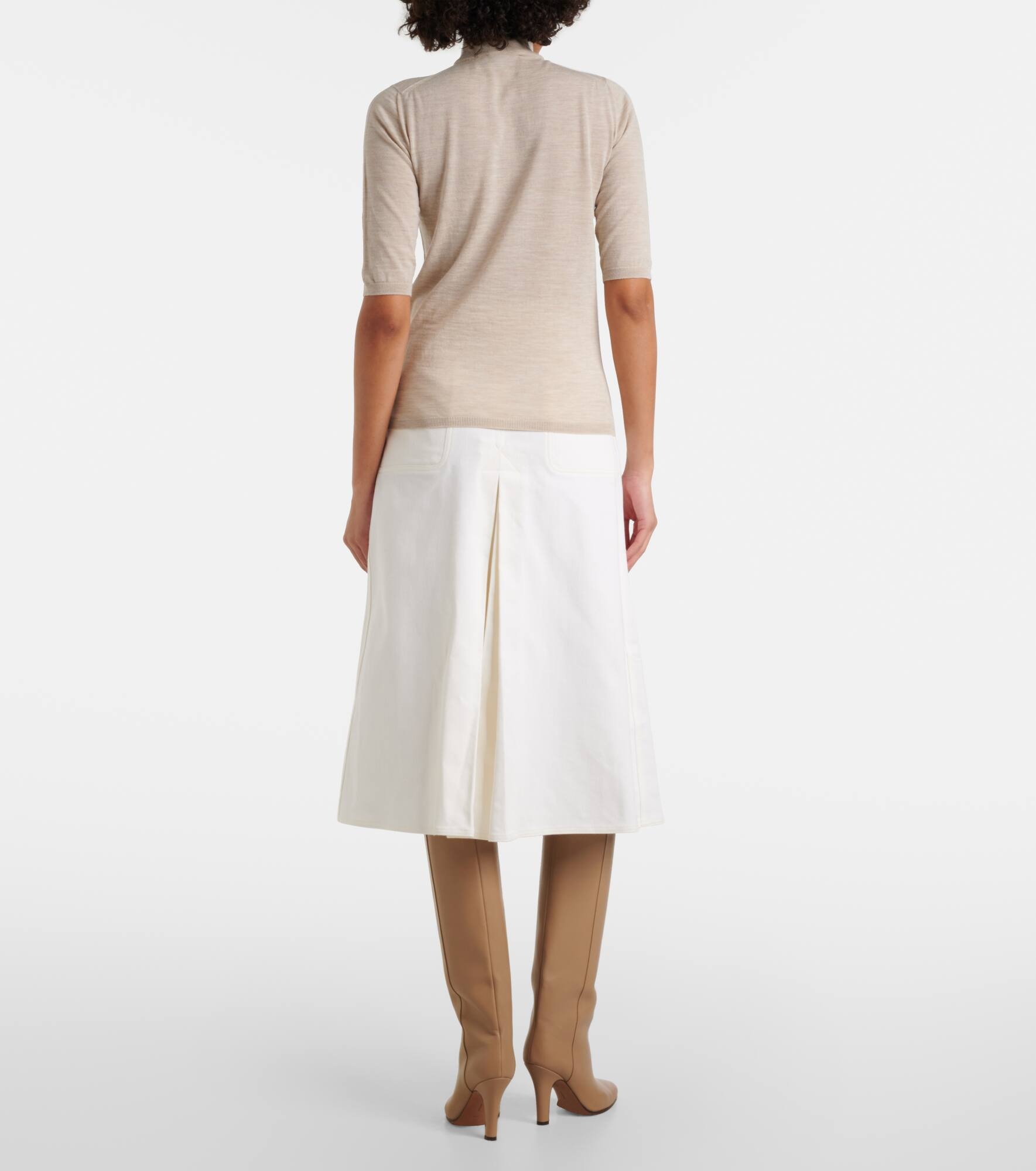 Cecina virgin wool turtleneck sweater - 3
