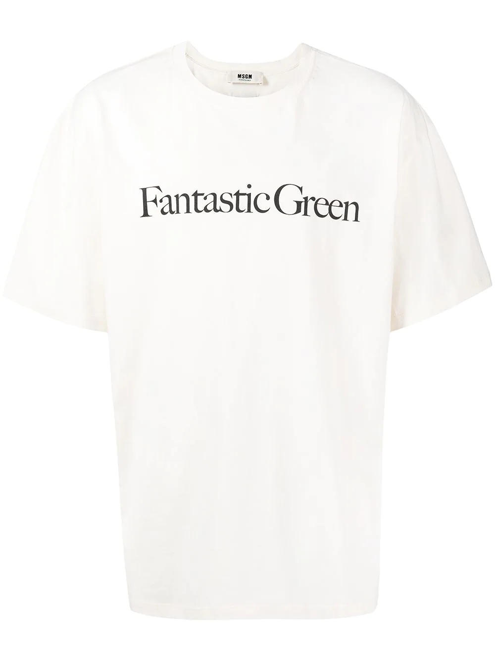 Fantastic Green cotton T-shirt - 1