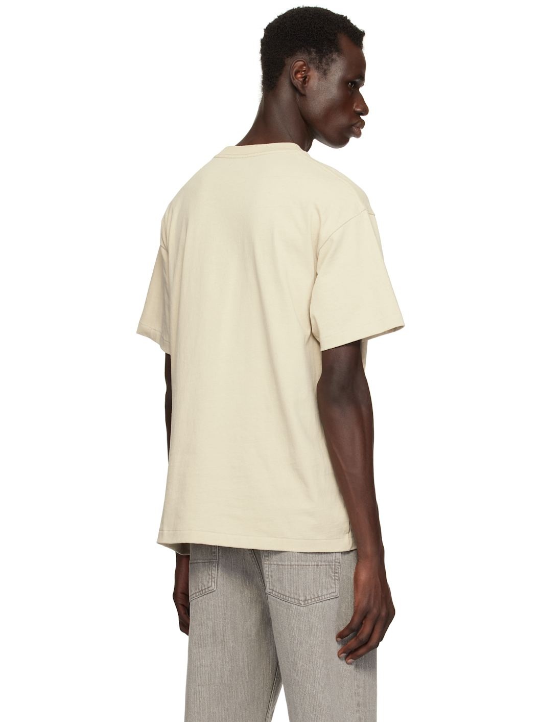 Beige University T-shirt - 3
