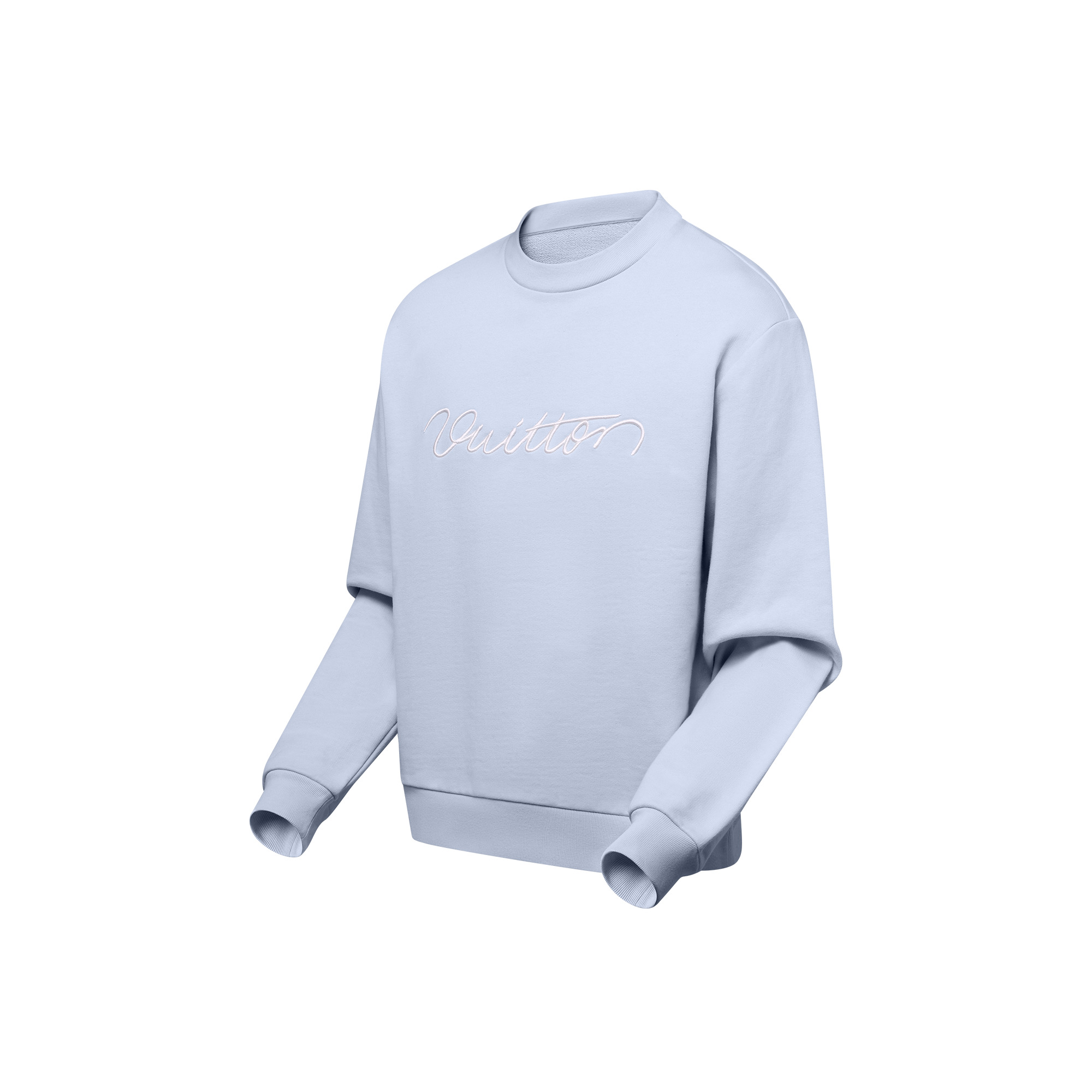 Embroidered Cotton Crewneck - 2