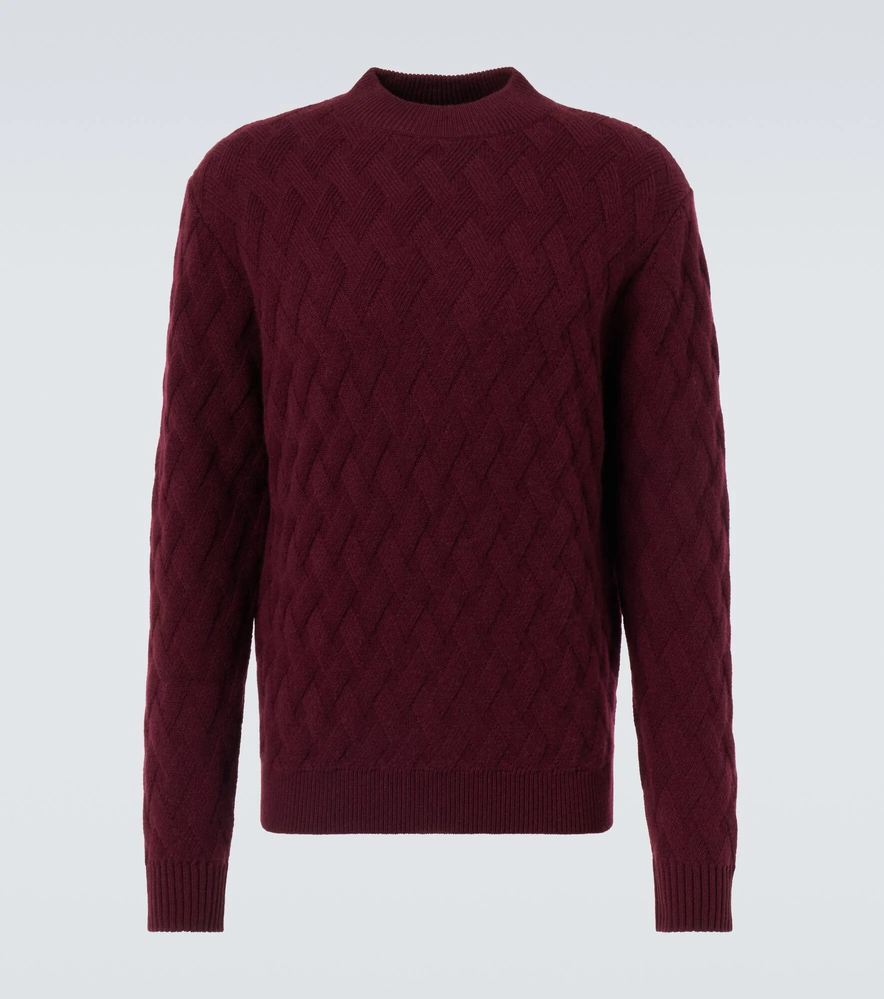 Wool and cashmere turtleneck sweater - 1