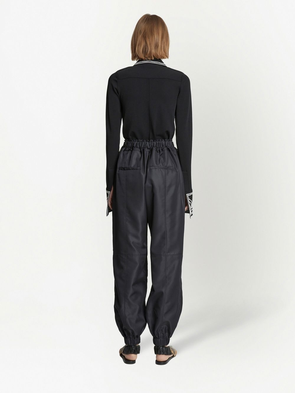 Silk Nylon Taffeta Pull On Pant - 4