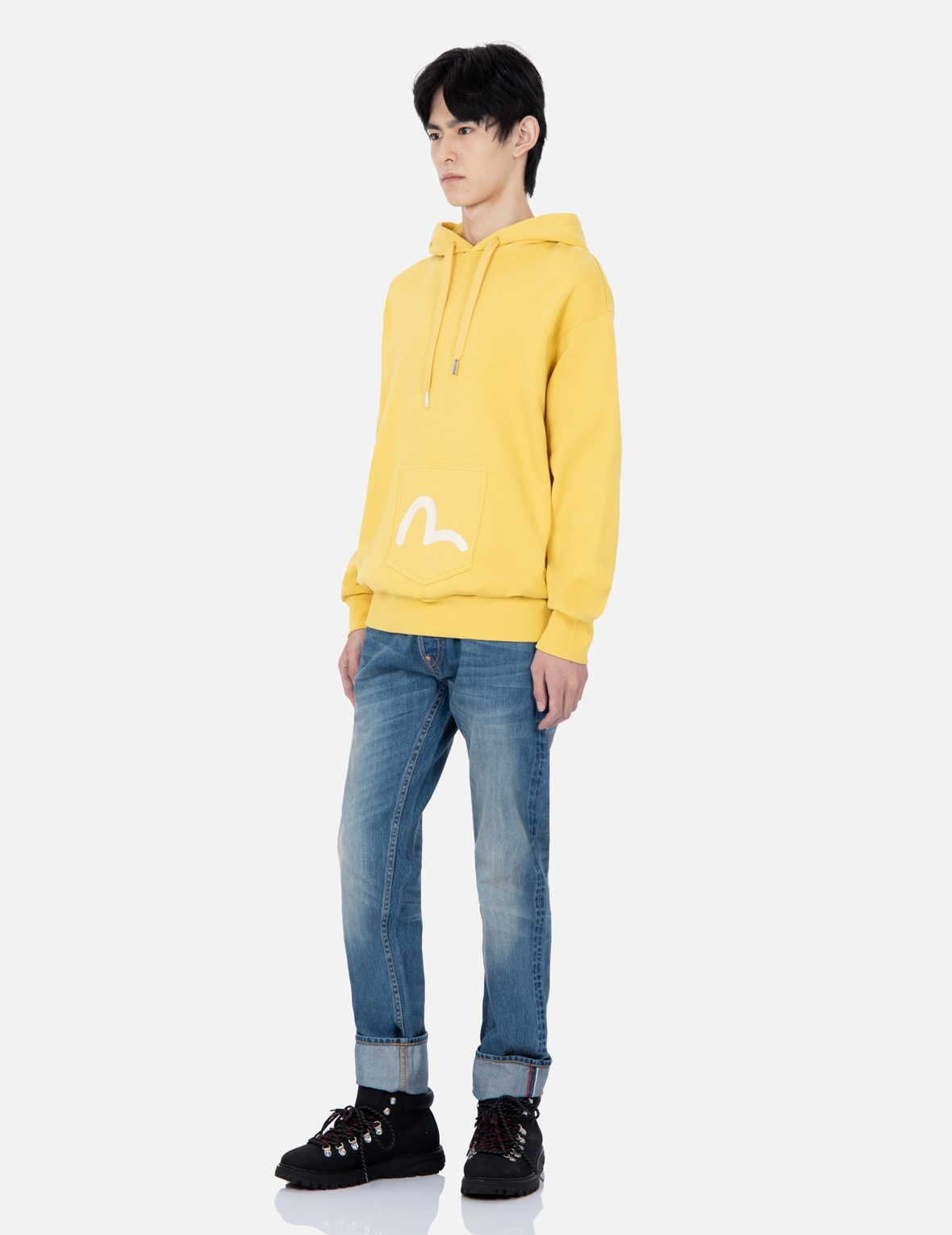 SEAGULL PRINT SLIM-FIT JEANS #2010 - 4