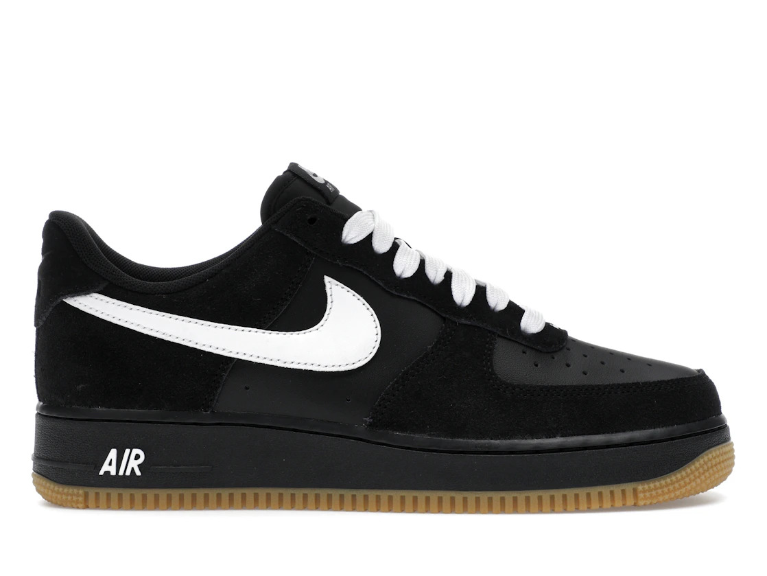 Nike Air Force 1 Low '07 LV8 Black Gum Light Brown White - 1