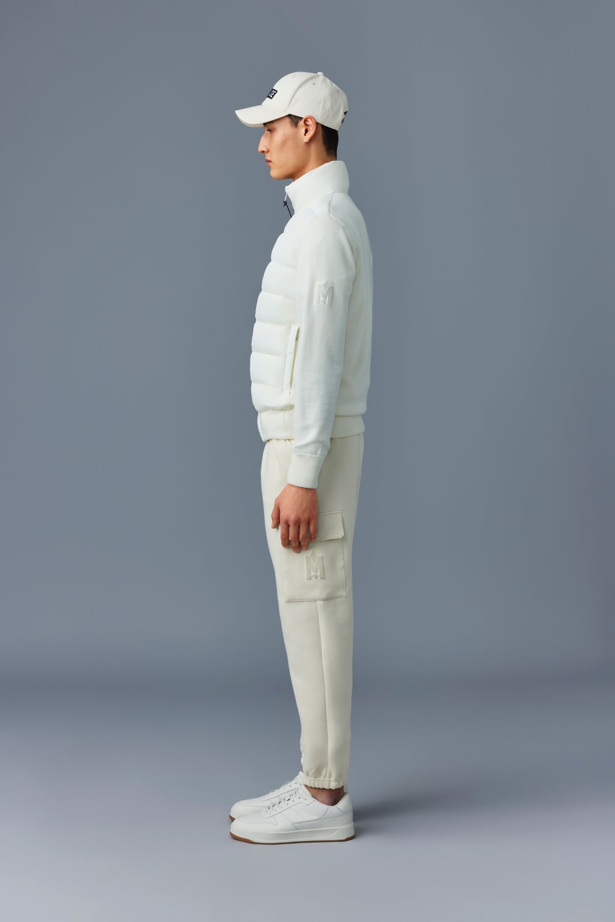 HANEY hybrid light down sweater - 3