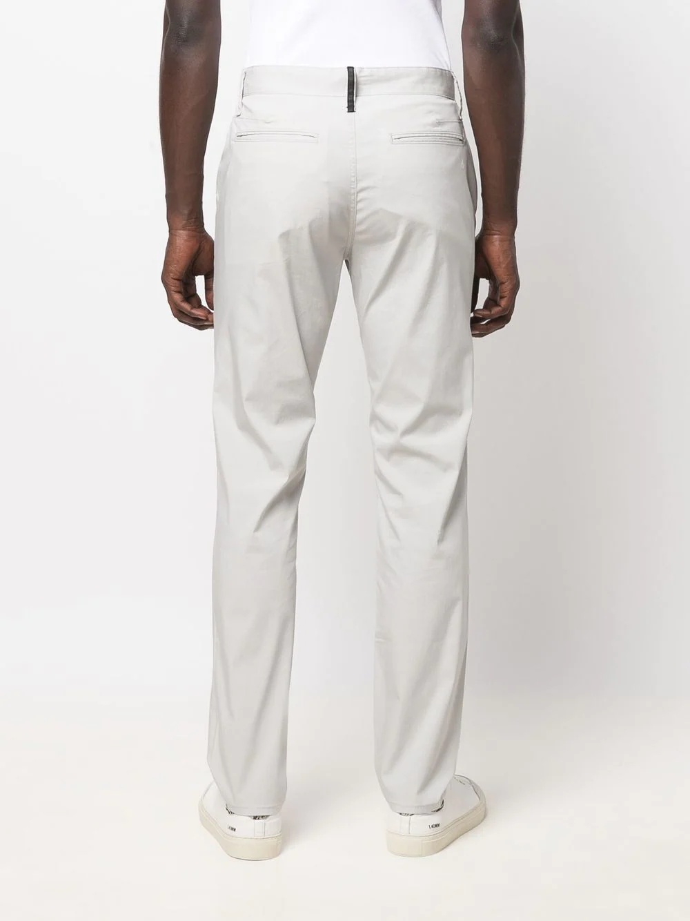 straight-leg tailored trousers - 4